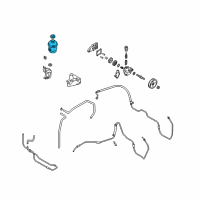 OEM Hyundai Reservoir Assembly-Power Steering Diagram - 57176-26500