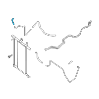 OEM 2021 Nissan NV3500 Hose-Oil Cooler Diagram - 21634-1PD0B