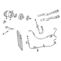 OEM 2015 Dodge Dart Line-A/C Suction And Liquid Diagram - 68193945AB