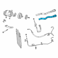 OEM 2013 Dodge Dart Hose-Heater Supply Diagram - 55111478AD