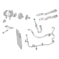 OEM 2014 Dodge Dart Cap-A/C Charge Valve Diagram - 68185201AB