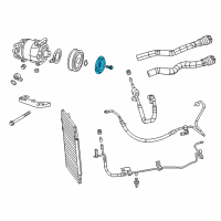 OEM 2016 Dodge Dart CLUTCHPKG-A/C Compressor Diagram - 68166479AA