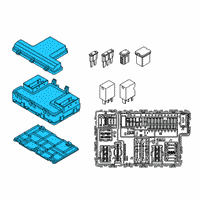 OEM Ford Ranger Fuse Box Diagram - KB3Z-14A068-D