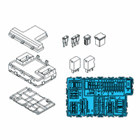 OEM 2022 Ford Ranger Junction Block Diagram - JU5Z-15604-BQ