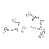 OEM 2009 Hyundai Genesis Bush-Front Lower Arm"S" Diagram - 54552-3M000