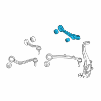 OEM 2012 Hyundai Genesis Lateral Arm Assembly-Front, LH Diagram - 54500-3N500