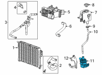 OEM 2022 GMC Yukon Auxiliary Pump Diagram - 13515919