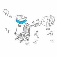 OEM 2011 Toyota RAV4 Seat Cushion Diagram - 71512-42030