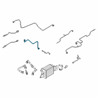 OEM 2019 Ford Expedition Connector Hose Diagram - JL1Z-9G297-B