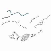 OEM 2019 Ford Expedition Tube Assembly Diagram - JL3Z-9D289-B