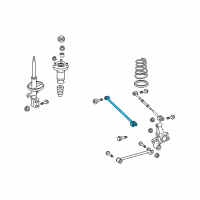 OEM 2004 Toyota Highlander Control Arm Diagram - 487100E020