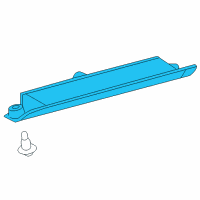 OEM 2014 Toyota Prius Plug-In High Mount Lamp Diagram - 81006-47011