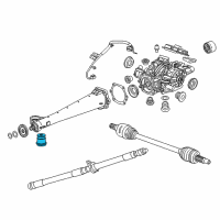 OEM Chevrolet Mounting Bushing Diagram - 84417056