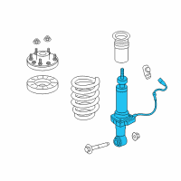 OEM 2016 Lincoln Navigator Shock Diagram - FL1Z-18125-D