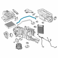OEM 2019 Ford Expedition Outlet Tube Diagram - FL3Z-18696-A