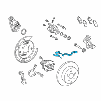 OEM 2022 Lexus RX350L Wire, Skid Control Sensor Diagram - 89516-0E170