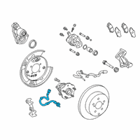 OEM 2019 Lexus RX350 Hose, Flexible Diagram - 90947-A2100