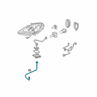 Genuine Chevrolet Corvette Wire Harness diagram