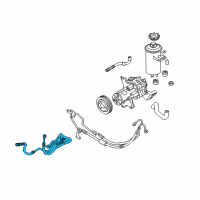 OEM 2009 BMW X5 Return Pipe Diagram - 32-41-6-783-848