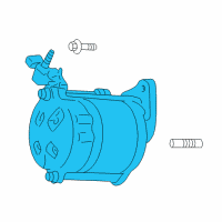 OEM 1991 Dodge Dakota Engine Starter Diagram - 53005984AB