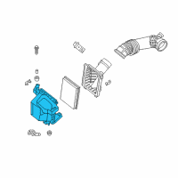 OEM 2016 Infiniti Q70L Cover Lower Diagram - 16528-1MC0A