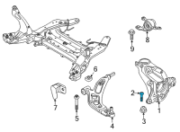 OEM 2021 BMW M235i xDrive Gran Coupe Asa-Bolt Diagram - 31-10-6-876-027