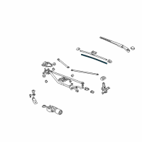 OEM 2008 Honda Civic Rubber, Blade (700MM) Diagram - 76622-SVA-A01