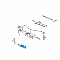 OEM Honda Civic Motor Diagram - 76505-SVA-A21