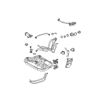OEM Toyota Pickup Plate Gasket Diagram - 77169-14020
