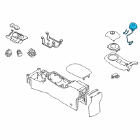 OEM 2022 Nissan Leaf Knob Assy-Control Lever, Auto Diagram - 34910-5SK0A