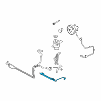 OEM 2008 Ford Mustang Front Hose Diagram - 9R3Z-3A719-D