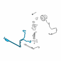 OEM Ford Power Steering Cooler Diagram - AR3Z-3D746-C