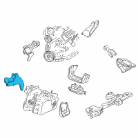 OEM Oldsmobile Intrigue Brace-Transaxle Diagram - 25628604