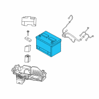 OEM 2020 Chrysler Pacifica Battery-Storage Diagram - BBH6A001AA