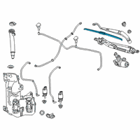 OEM Buick Enclave Front Blade Diagram - 84580856