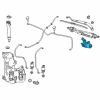 OEM Buick Envision Front Motor Diagram - 84273577