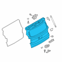 OEM Jeep LIFTGATE Diagram - 68398869AA