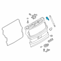 OEM 2015 Jeep Renegade Bracket-Prop Rod Diagram - 68254345AA