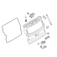 OEM 2022 Jeep Renegade Screw Diagram - 6509696AA