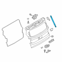 OEM 2020 Jeep Renegade Liftgate Prop Diagram - 68269468AA