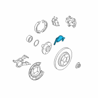 OEM 2005 Ford Escape Brake Hose Diagram - 5L8Z2282CA