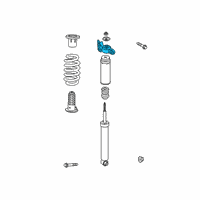 OEM 2020 Chevrolet Blazer Strut Mount Diagram - 23389526