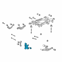 OEM 2014 Buick LaCrosse Knuckle Diagram - 13233561