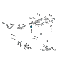 OEM 2015 Buick LaCrosse Suspension Crossmember Bushing Diagram - 13306736