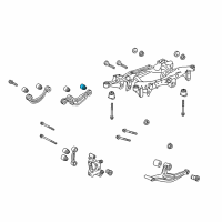 OEM 2013 Buick LaCrosse Rear Upper Control Arm Outer Bushing Diagram - 13257313