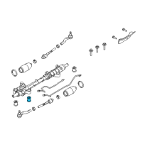 OEM Ford Fusion Gear Assembly Insulator Diagram - 6E5Z-3C716-A