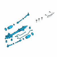 OEM 2011 Lincoln MKZ Gear Assembly Diagram - AH6Z-3504-A