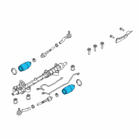 OEM Ford Fusion Boot Diagram - 6E5Z-3332-A