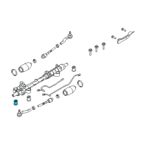 OEM 2010 Ford Fusion Gear Assembly Insulator Diagram - 6E5Z-3C716-B