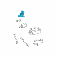 OEM 2007 Toyota Tundra Air Switch Valve Diagram - 25860-0P010